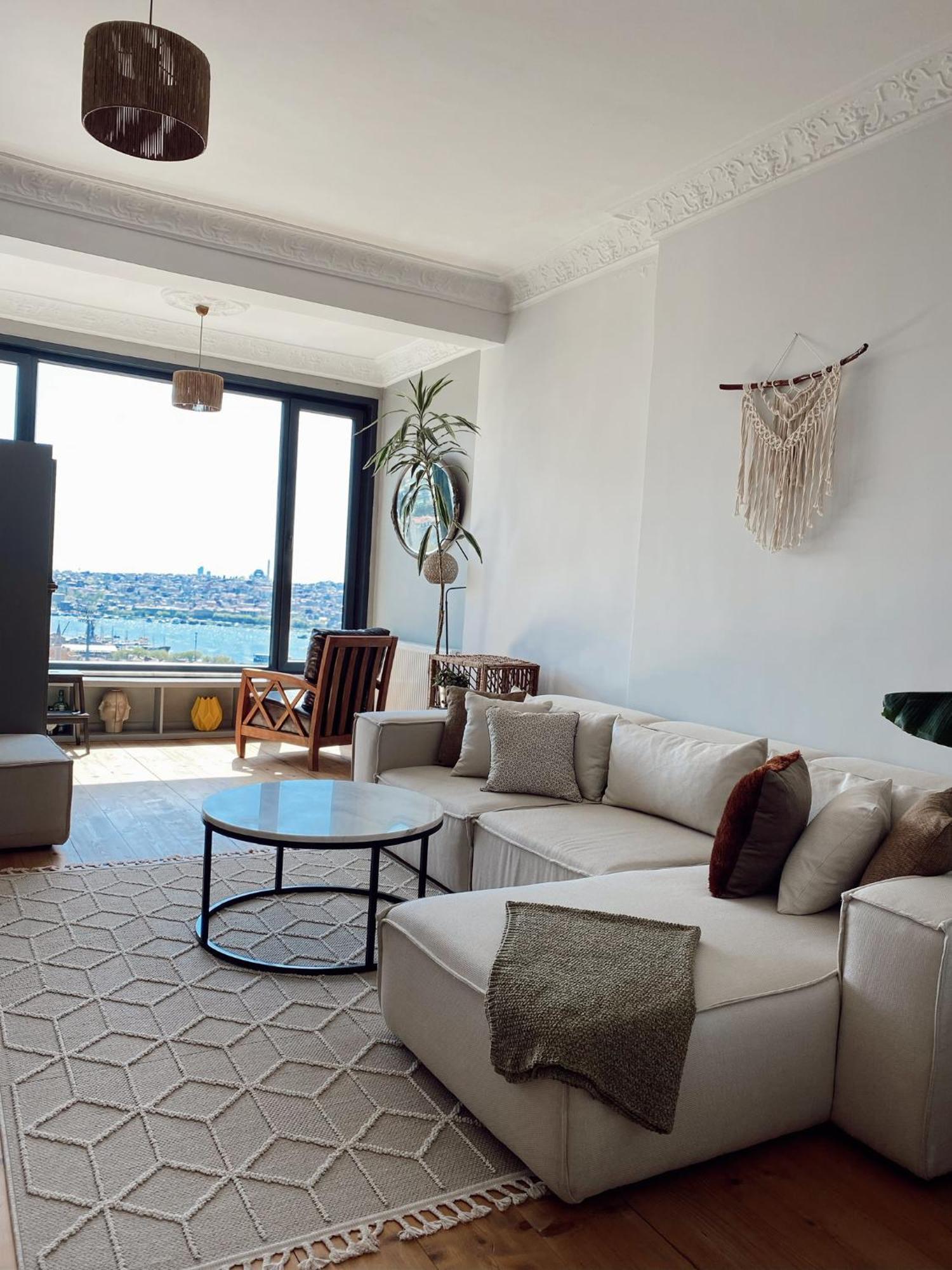 Апартаменты Fantastic Golden Horn View In Beyoglu, Cozy Design Стамбул Экстерьер фото